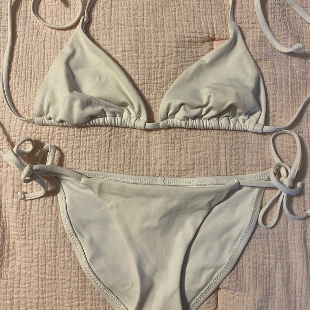 White BECCA bikini
